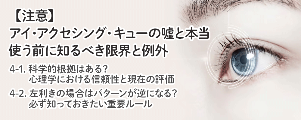 【注意】アイ・アクセシング・キューの嘘と本当｜使う前に知るべき限界と例外