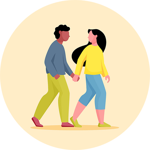 男女で歩く位置、なぜ男性は右が多い？その恋愛心理とは