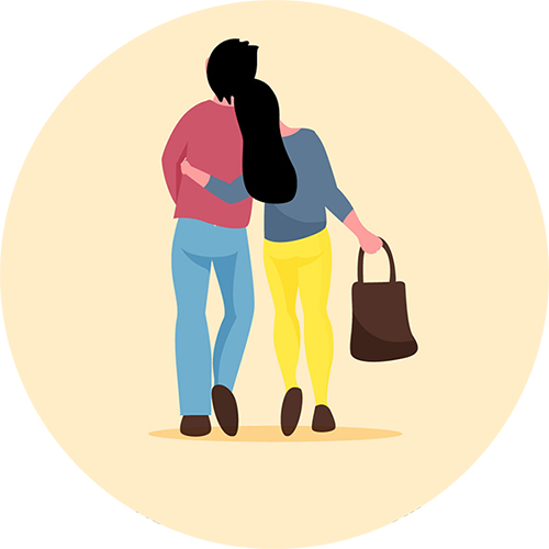 【パターン別】歩く位置でわかる深層心理と恋愛サイン