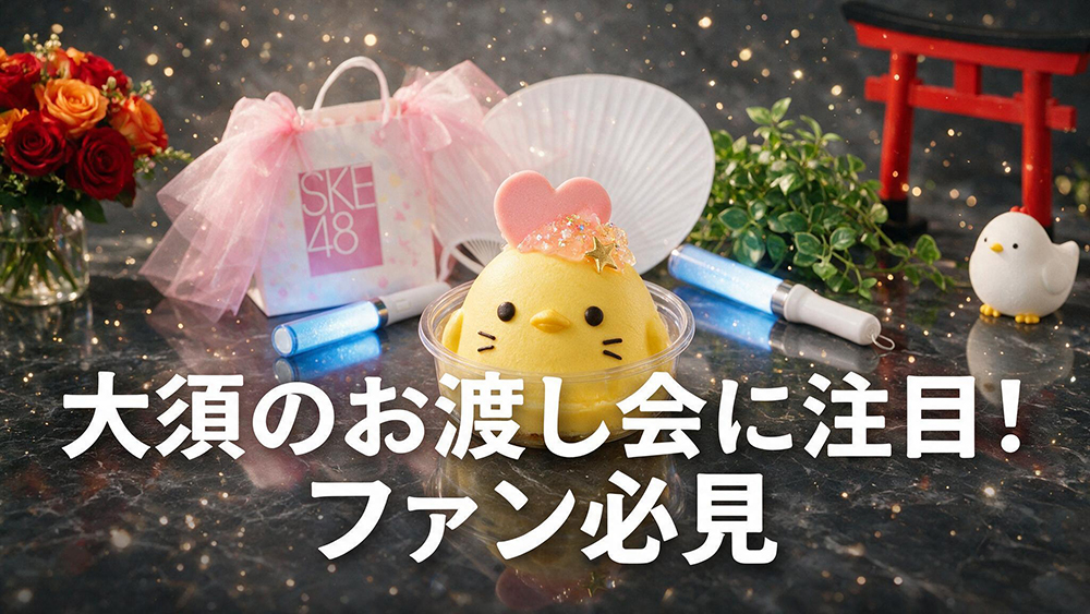 SKE48ファン向けに大須のお渡し会の魅力を紹介する見出し画像
