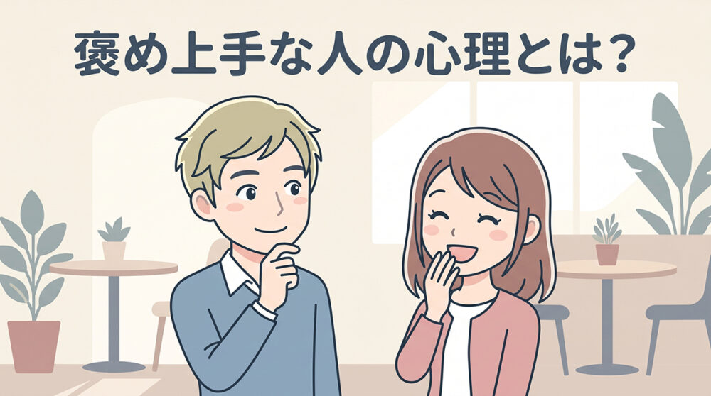 相手の小さな変化に気づく褒め上手な人の観察力を表した見出し画像