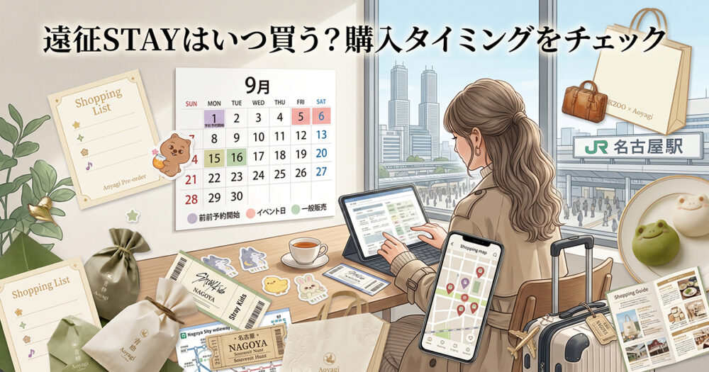 遠征STAY向け購入タイミングを紹介する画像