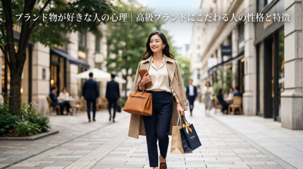 ブランド物が好きな人の心理｜高級ブランドにこだわる人の性格と特徴